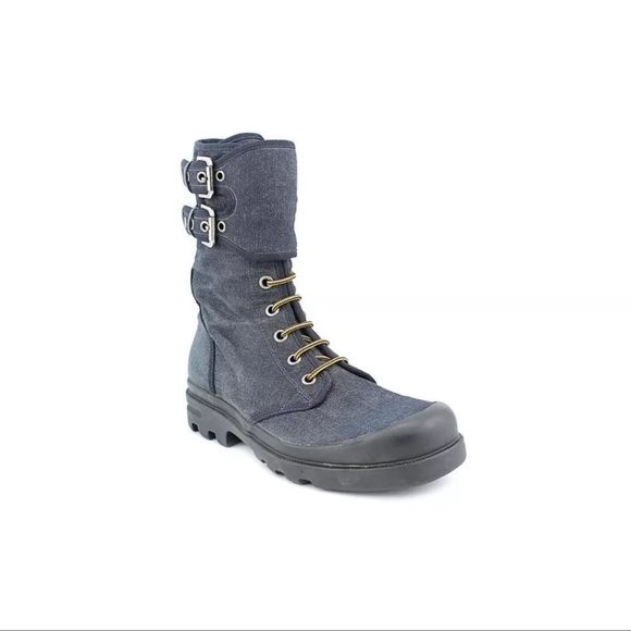 RALPH LAUREN COLLECTION Buckle Lace-up Boot, S 8.5 EU 42 NIB - Picture 2 of 12